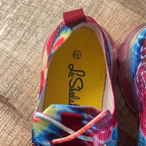 La Sheelah Flow-19 Stretch Elastic Mesh Rubber Air Bubble Cushion - Size 6.5 - Picture 5 of 7